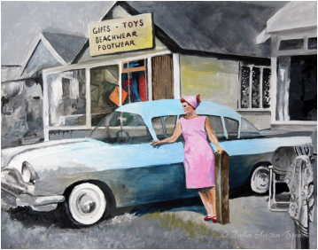 Painting of Jaywick, Essex 2 (©Julia Austin-Brenes)