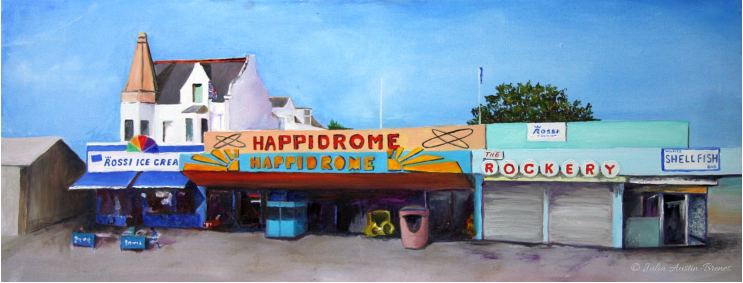 Painting of Southend, Essex (©Julia Austin-Brenes)