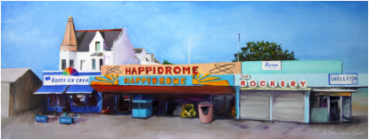 Painting of Southend, Essex (©Julia Austin-Brenes)