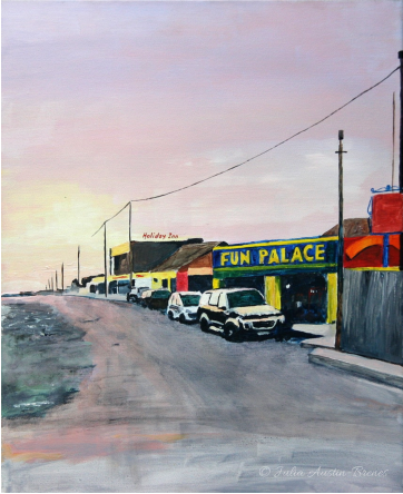 Painting of Jaywick, Essex 5 (©Julia Austin-Brenes)