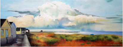 Painting of Jaywick, Essex 7 (©Julia Austin-Brenes)