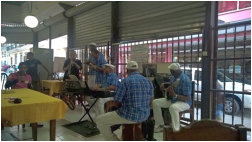 Sitting in with the locals in Havana, Cuba